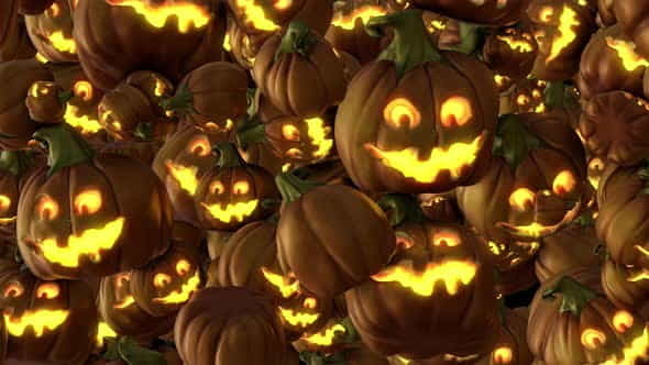 Halloween PumpkinTransition - VideoHive 34180842