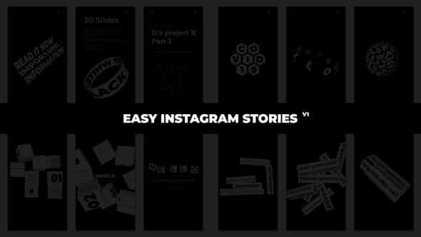 Easy Instagram Stories - VideoHive 28569456