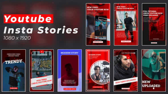 Youtube Insta Stories Premiere Pro - VideoHive 47964038