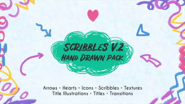 Scribbles v.2. Hand DrawnPack - VideoHive 32250855