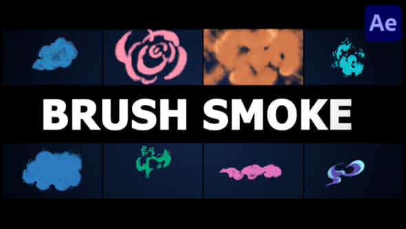 Brush Smoke - VideoHive 47206559