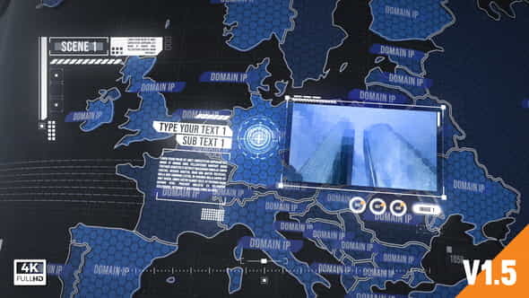World Map Element 3D - VideoHive 19202652