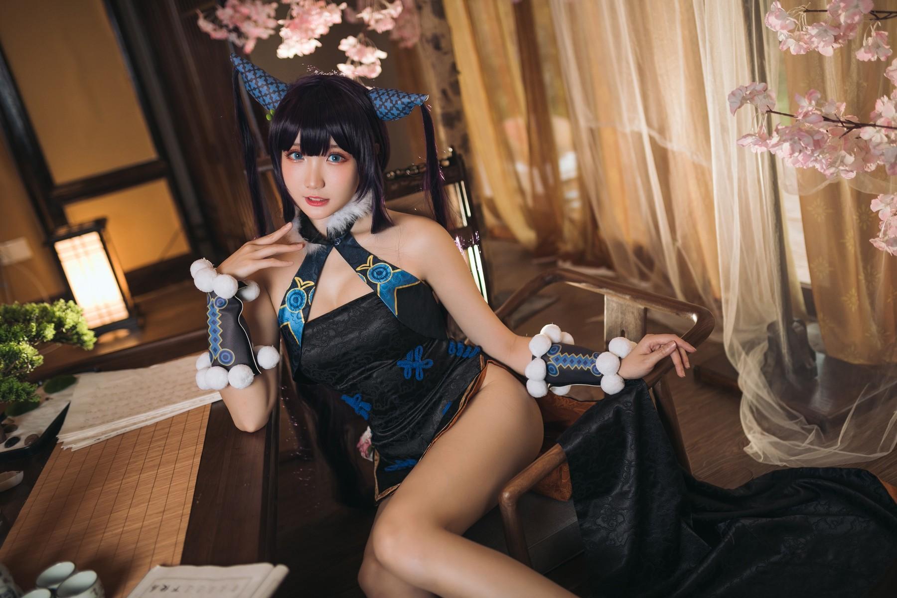 Cosplay 瓜希酱 杨贵妃(22)