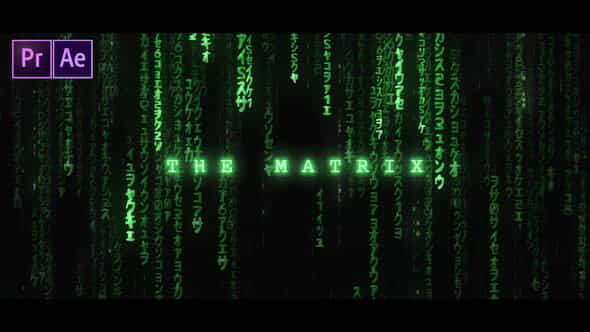 The Matrix Opener - VideoHive 43274063