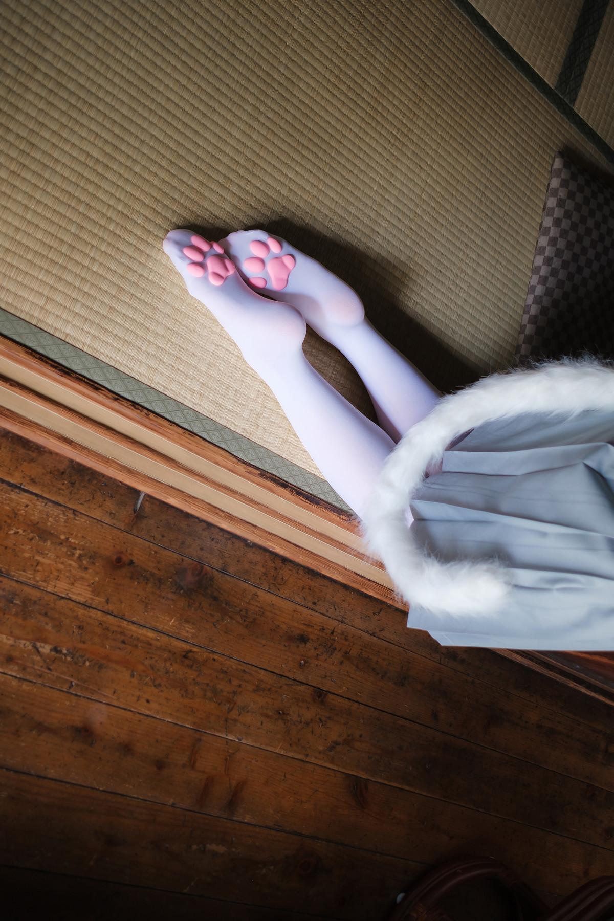 Cosplay ElyEE子 Veranda White Cat緣廊白貓(11)