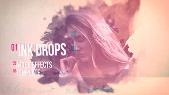 Ink Drops - VideoHive 16715092