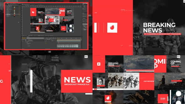 News Broadcast Pack V4 - VideoHive 26397772