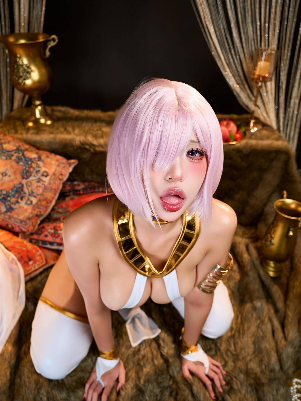 Cosplay PuyPuy Mashu Dancer Set.02(22)