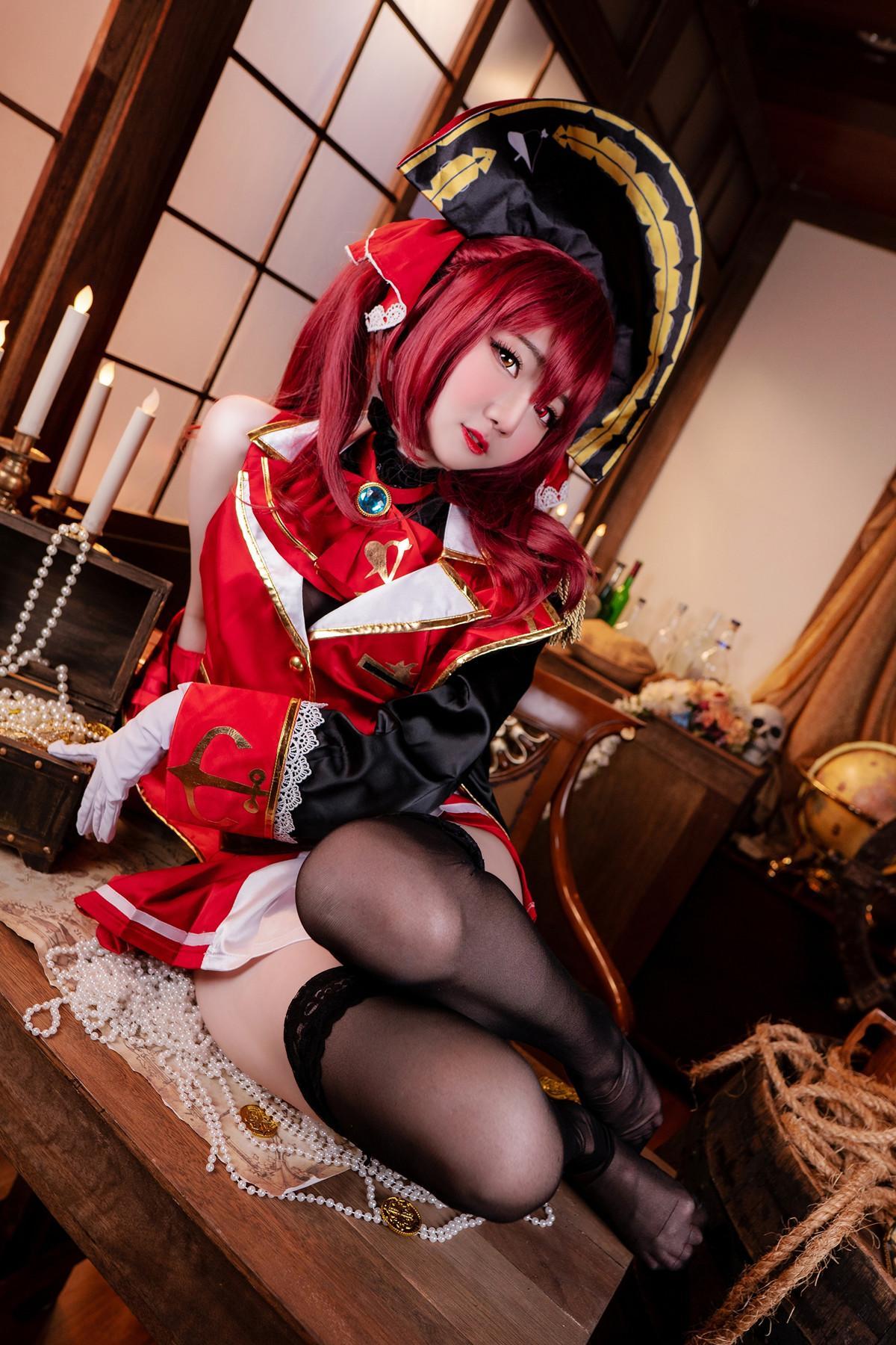 Cosplay Sally多啦雪 – Houshou Marine 宝鐘マリン(3)