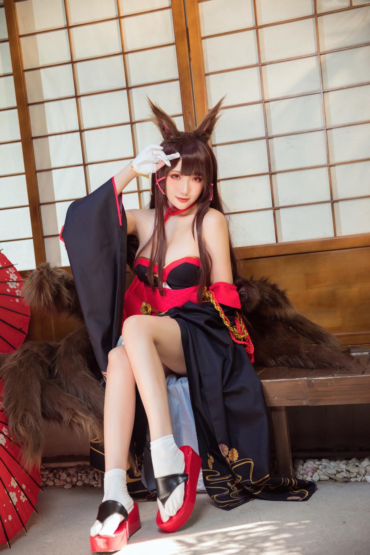 Cosplay 瓜希酱 赤城 Akagi(28)