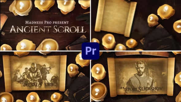 Ancient Scroll History - VideoHive 45552027