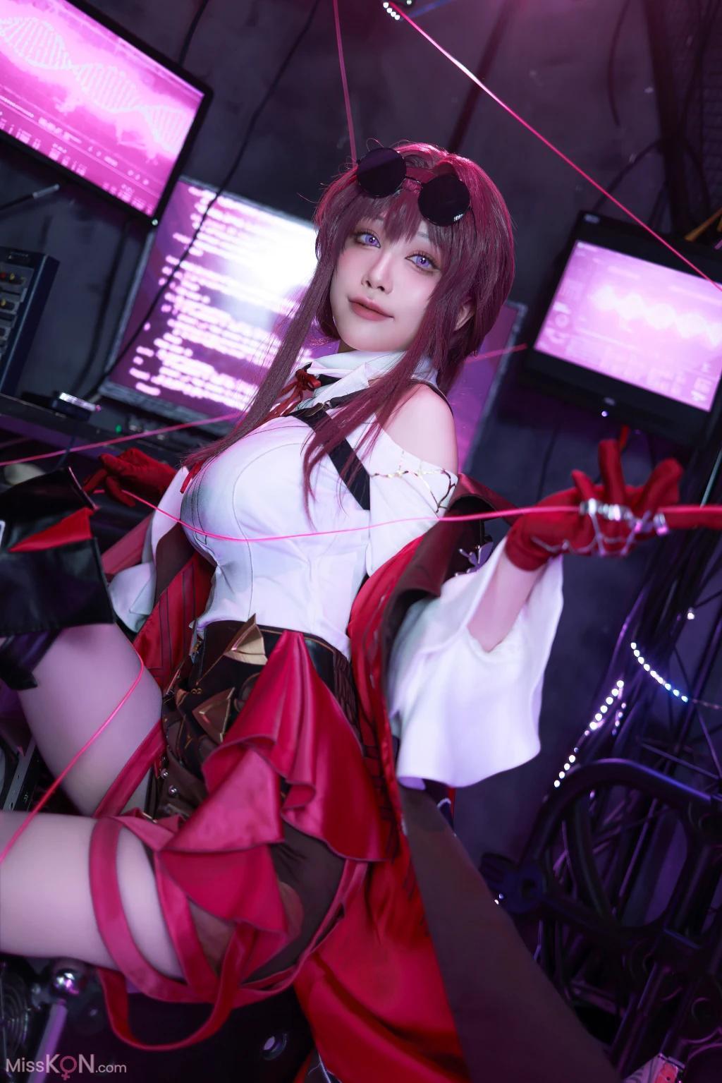 Coser@水淼Aqua: 崩坏 星穹铁道-卡芙卡 (93 photos)(81)