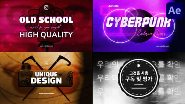 Creative Typography After Effects - VideoHive 56701531