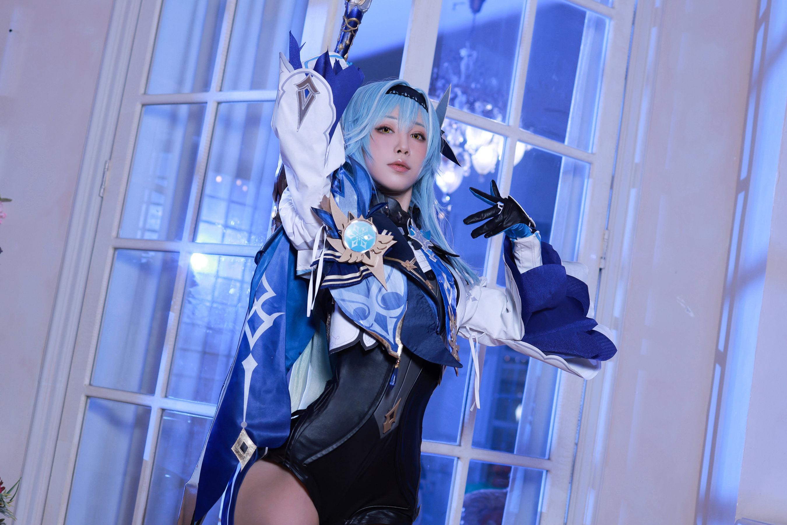 [网红COSER] 动漫博主水淼aqua – 原神优菈 原造(30)