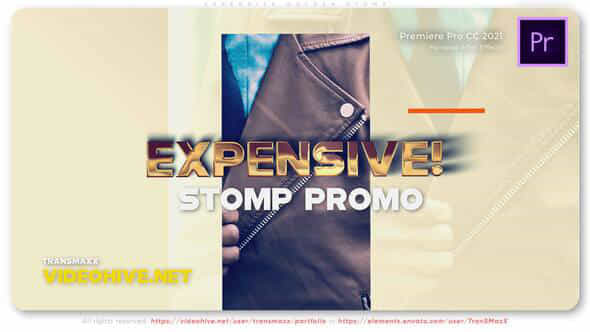 Expensive Golden Stomp - VideoHive 37135942
