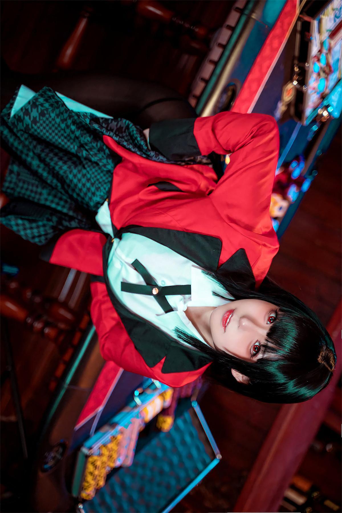 Cosplay 虎森森 蛇喰梦子 Jabami Yumeko(9)