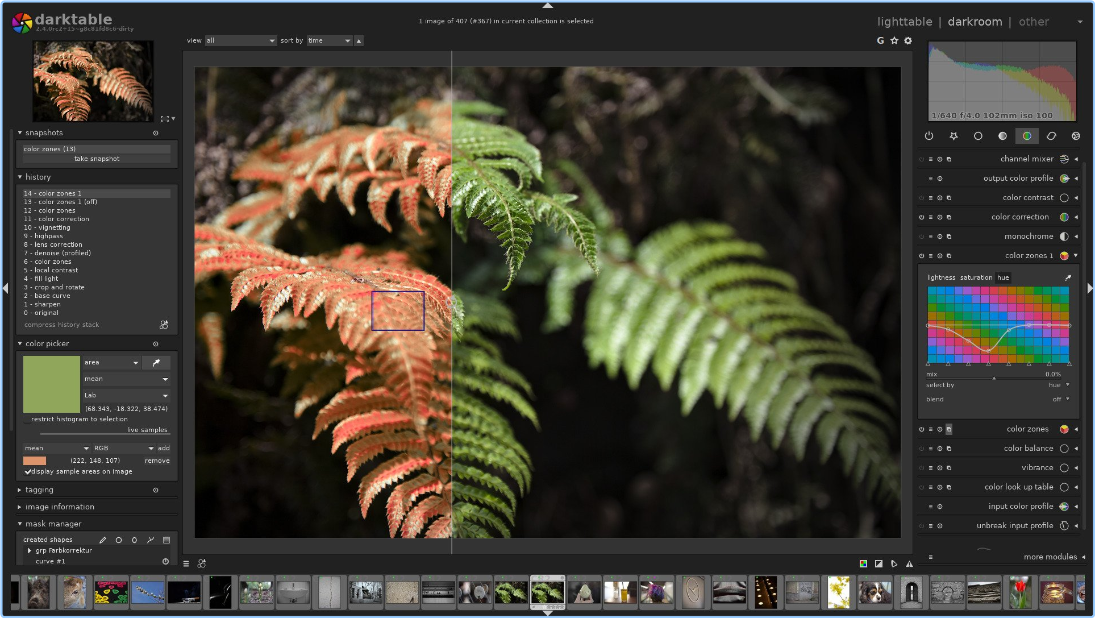 Darktable 4.8.1 WASIQWyr_o