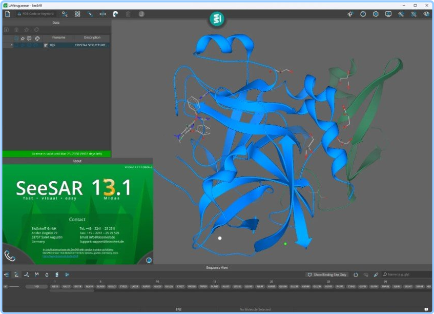 BioSolveIT SeeSAR 13.1.0 HenFocmV_o