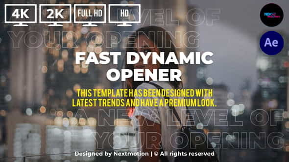 Fast Dynamic Opener - VideoHive 34751331