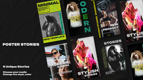 Poster Stories - VideoHive 50289394