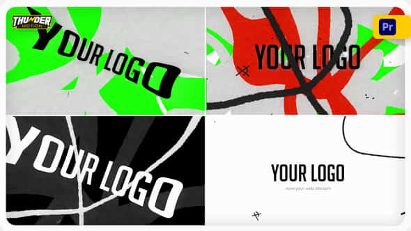 Grunge Logo Reveal - VideoHive 52856697