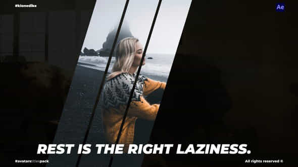 Avatar Titles Ae - VideoHive 53140402