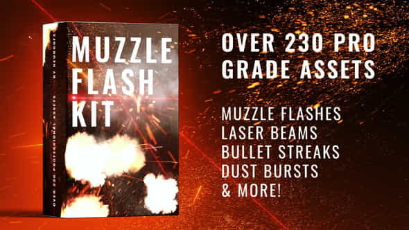 Real Muzzle Flash Kit - VideoHive 29449489
