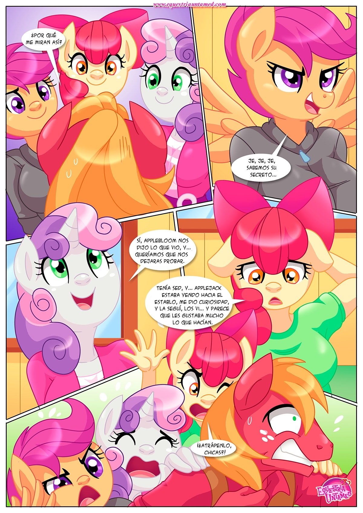 Applejack’s Secret is Out! – Palcomix - 7