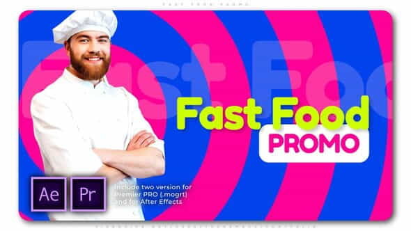 Fast Food Promo - VideoHive 25766293