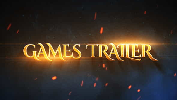 Games Epic Trailer - VideoHive 19880119