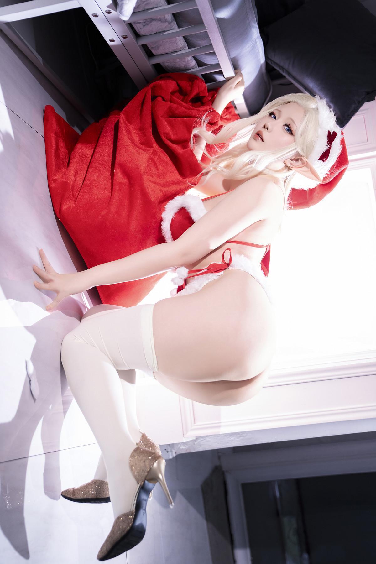 Cosplay 星之迟迟Hoshilily 圣诞精灵篇B 圣诞老人 Set.02(4)