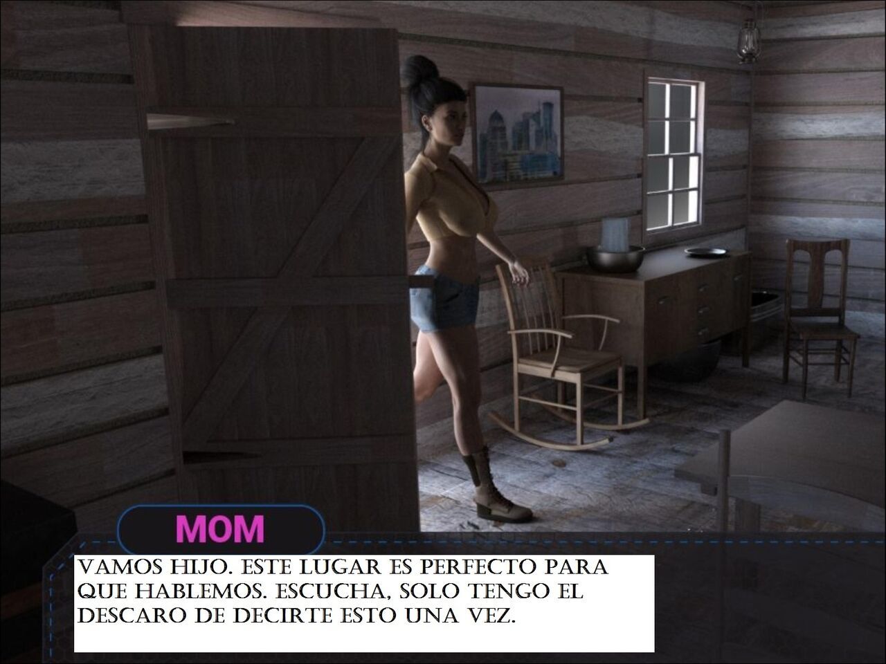 [lewdlab] Mother, burning desire #3 [Spanish] [Mexicano AnonimoPoringa]