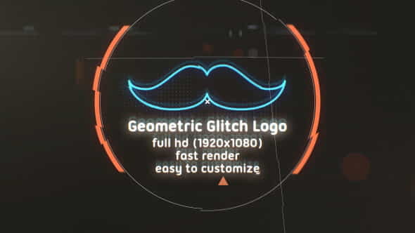Geometric Glitch Intro - VideoHive 14421605