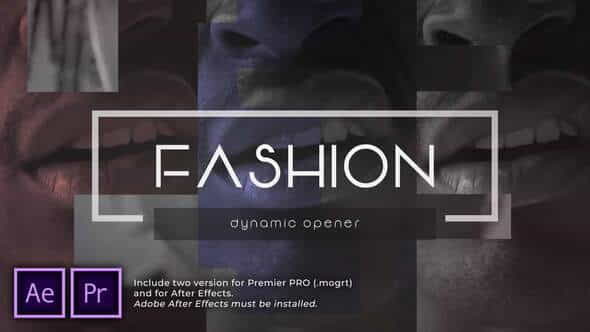 Fashion Dynamic Media Opener - VideoHive 30586361