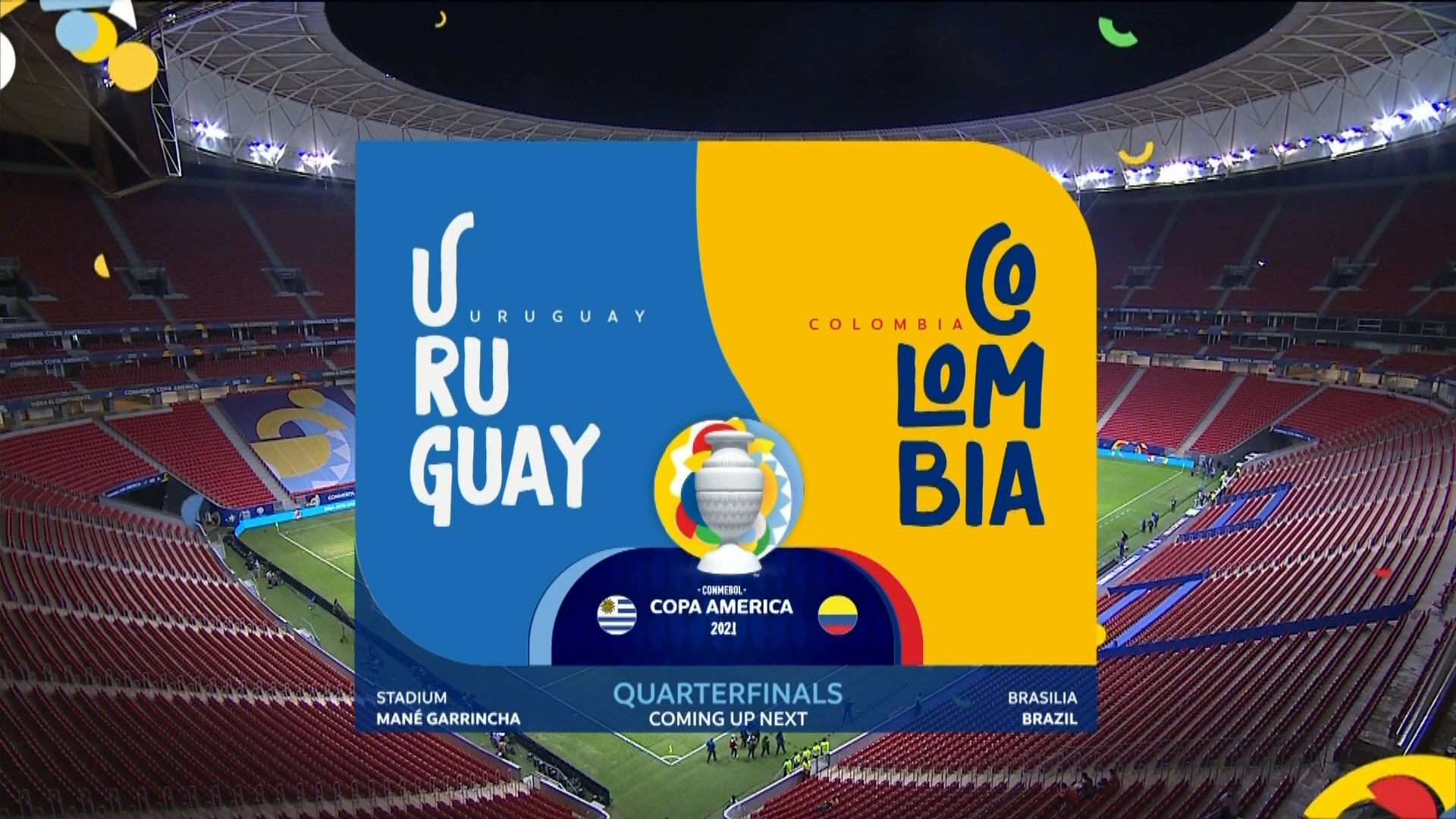 Uruguay vs Colombia