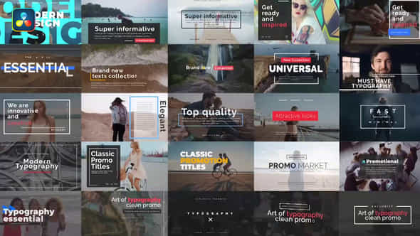 Essential Titles V.2 - VideoHive 36449343