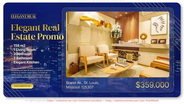Elegant Real Estate Promo - VideoHive 30553678