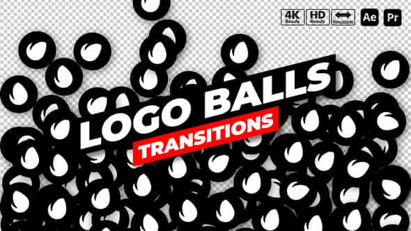 Logo Balls Transitions - VideoHive 47945675
