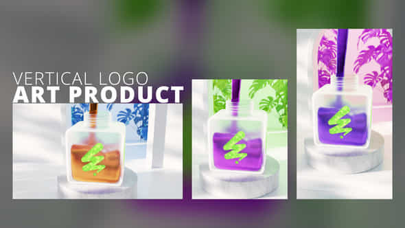 Art Product Vertical Logo - VideoHive 54202359