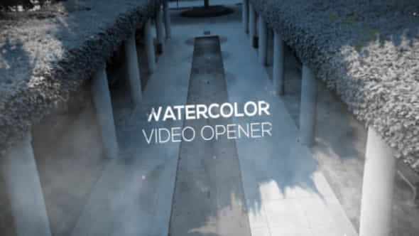Watercolor Video Opener - VideoHive 19189492