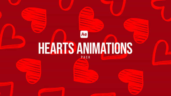 Heart Animations Pack - VideoHive 50192411