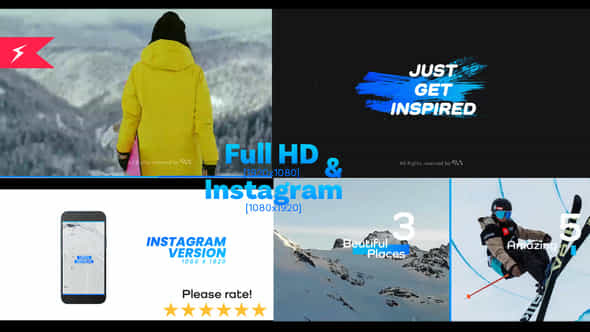 Winter Vcations Invite - VideoHive 40924174