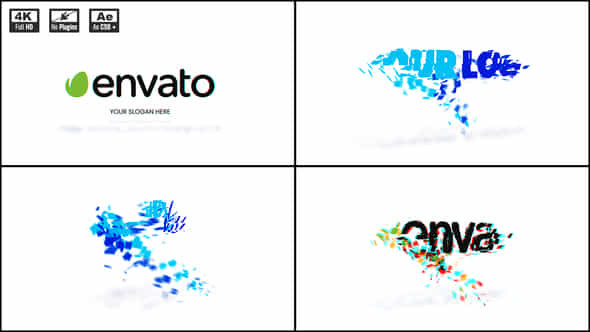 Cards Logo Animation - VideoHive 52662381