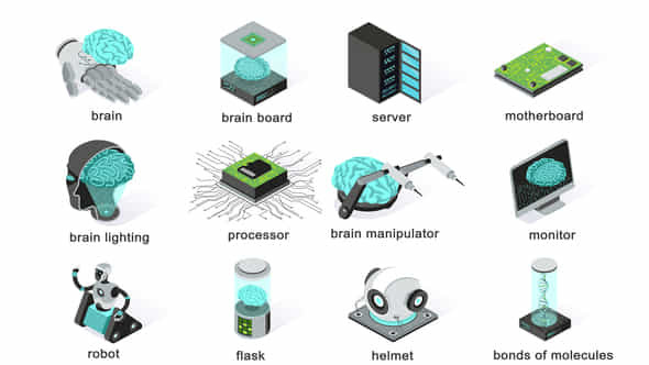 Robotics - Isometric - VideoHive 40003557