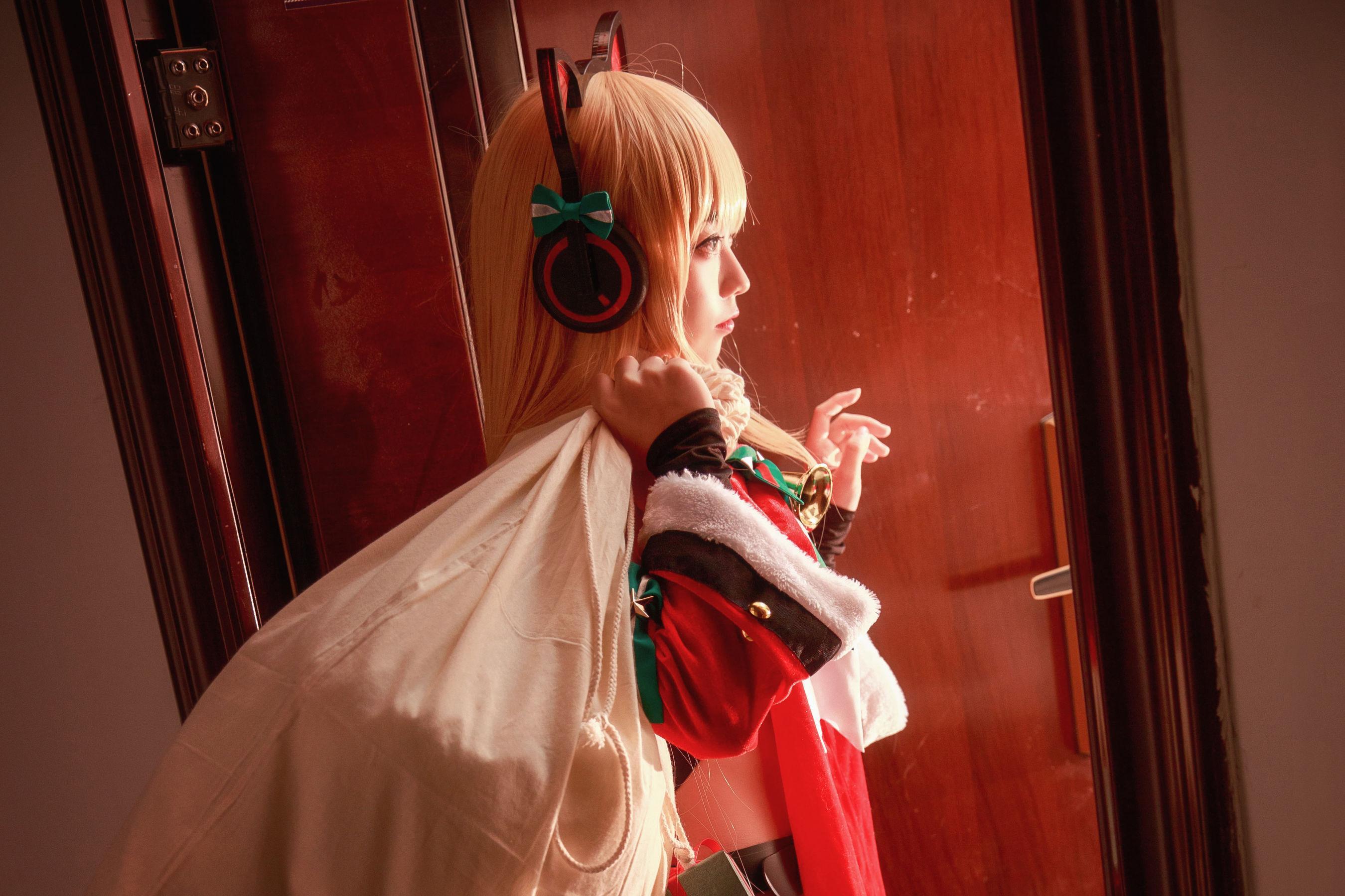 [Cosplay] G44不会受伤 – TMP圣诞 写真套图