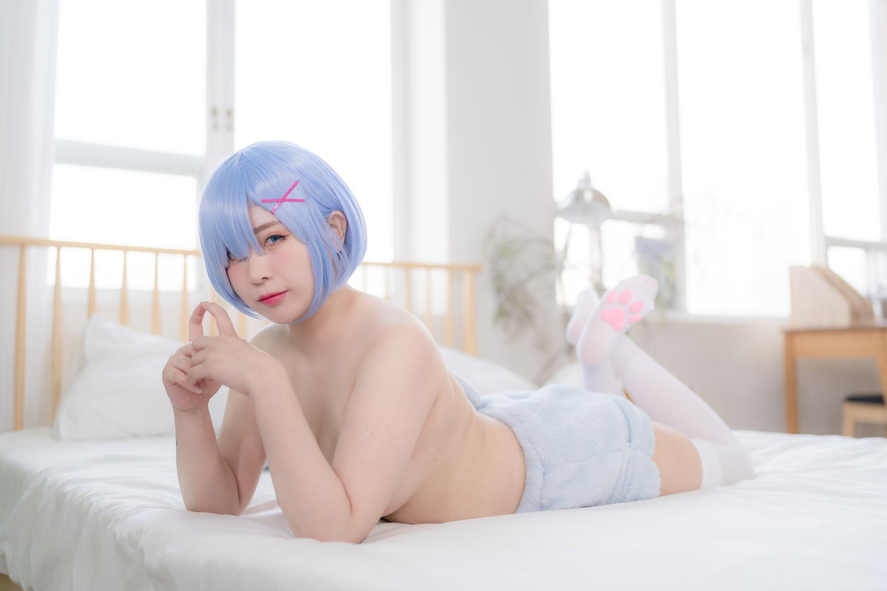 Cosplay Yuna 유나 Remレム ReZero(29)