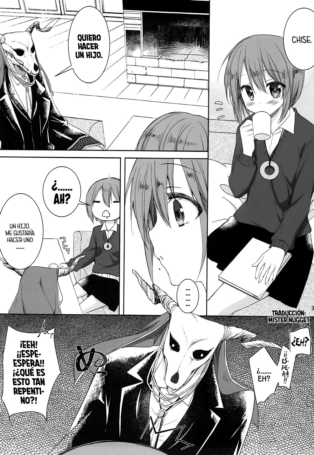 Yoru no Aishishi (Mahoutsukai no Yome) xxx comics manga porno doujin hentai español sexo 