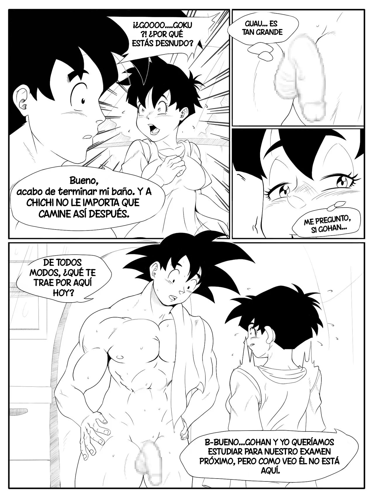 EL DURO ENCUENTRO DE GOKU Y VIDEL - 4