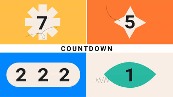 Countdown Minimal - VideoHive 55048215