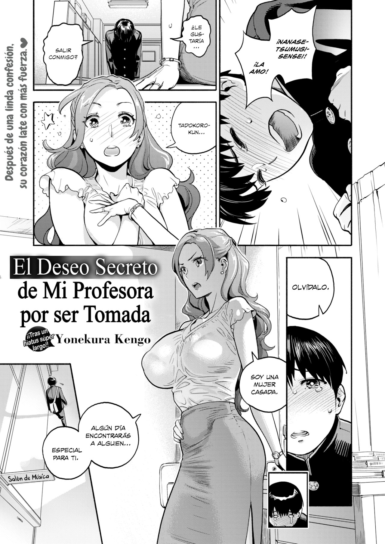 El Deseo Secreto de mi Profesora por ser Tomada - 0